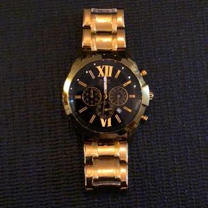 Guess Gold Watch 100M-230FT Water Resistant